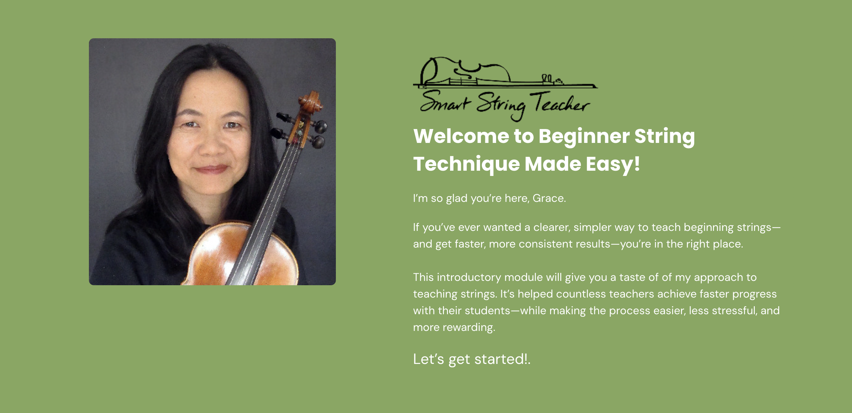 SST Foundation Free Lesson! - Smart String Teacher